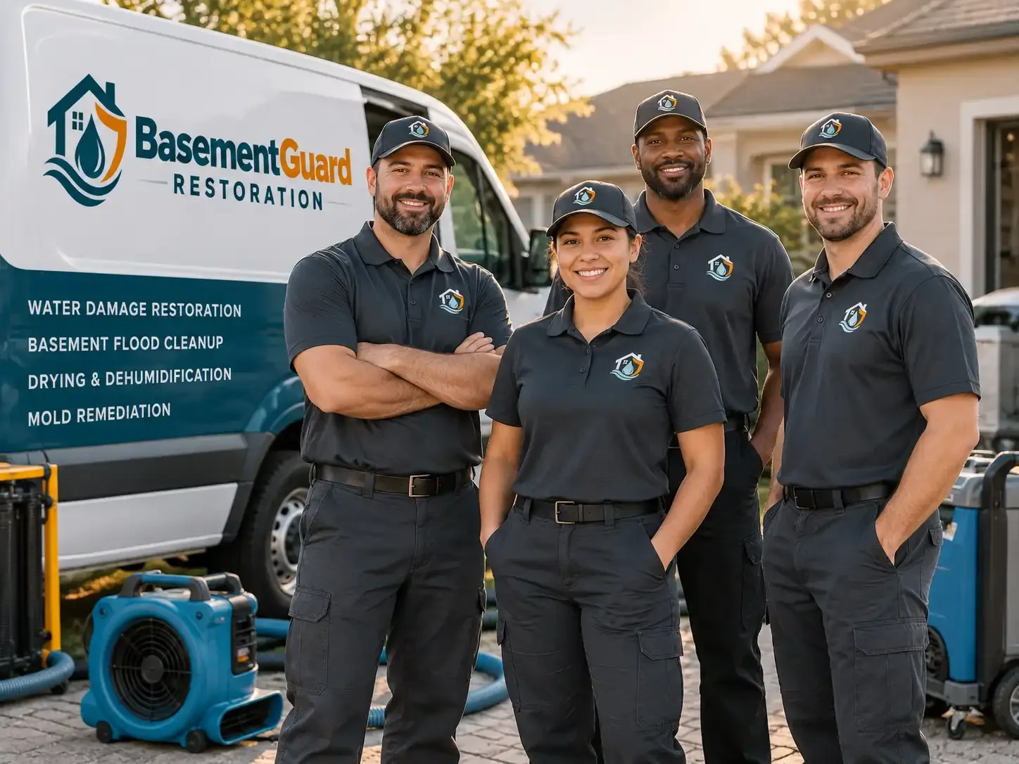 Basement Water Damage Restoration company in Woodlake, TX